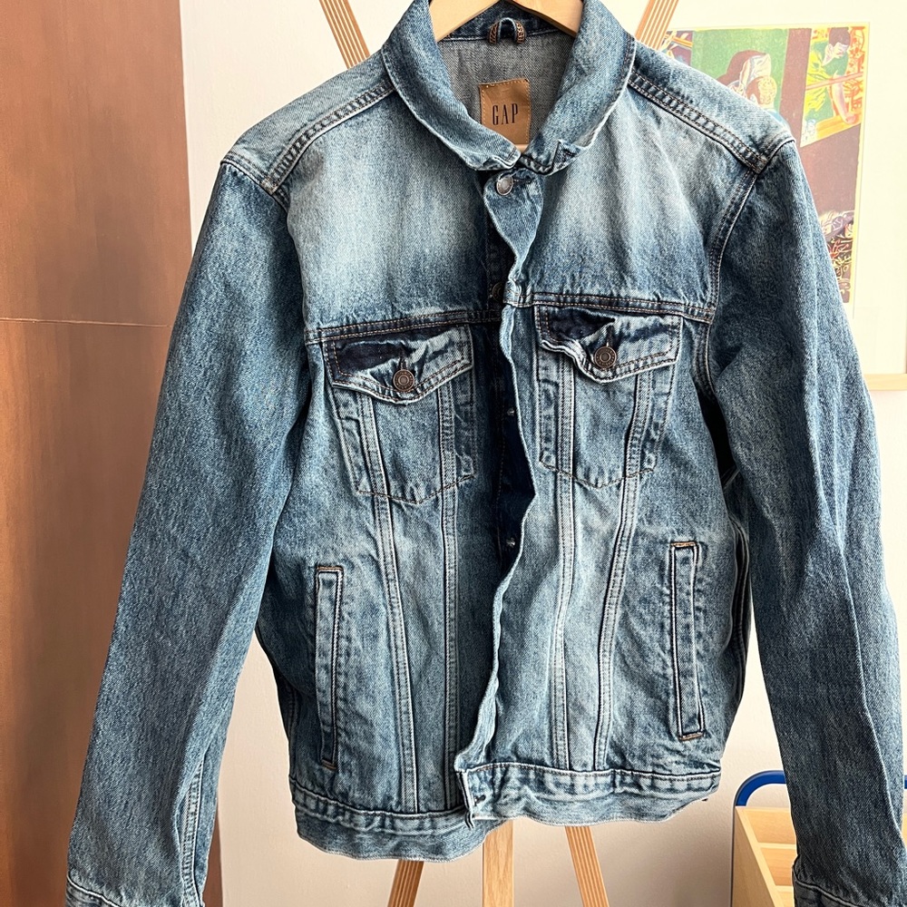 Mens gap Jean jacket size large